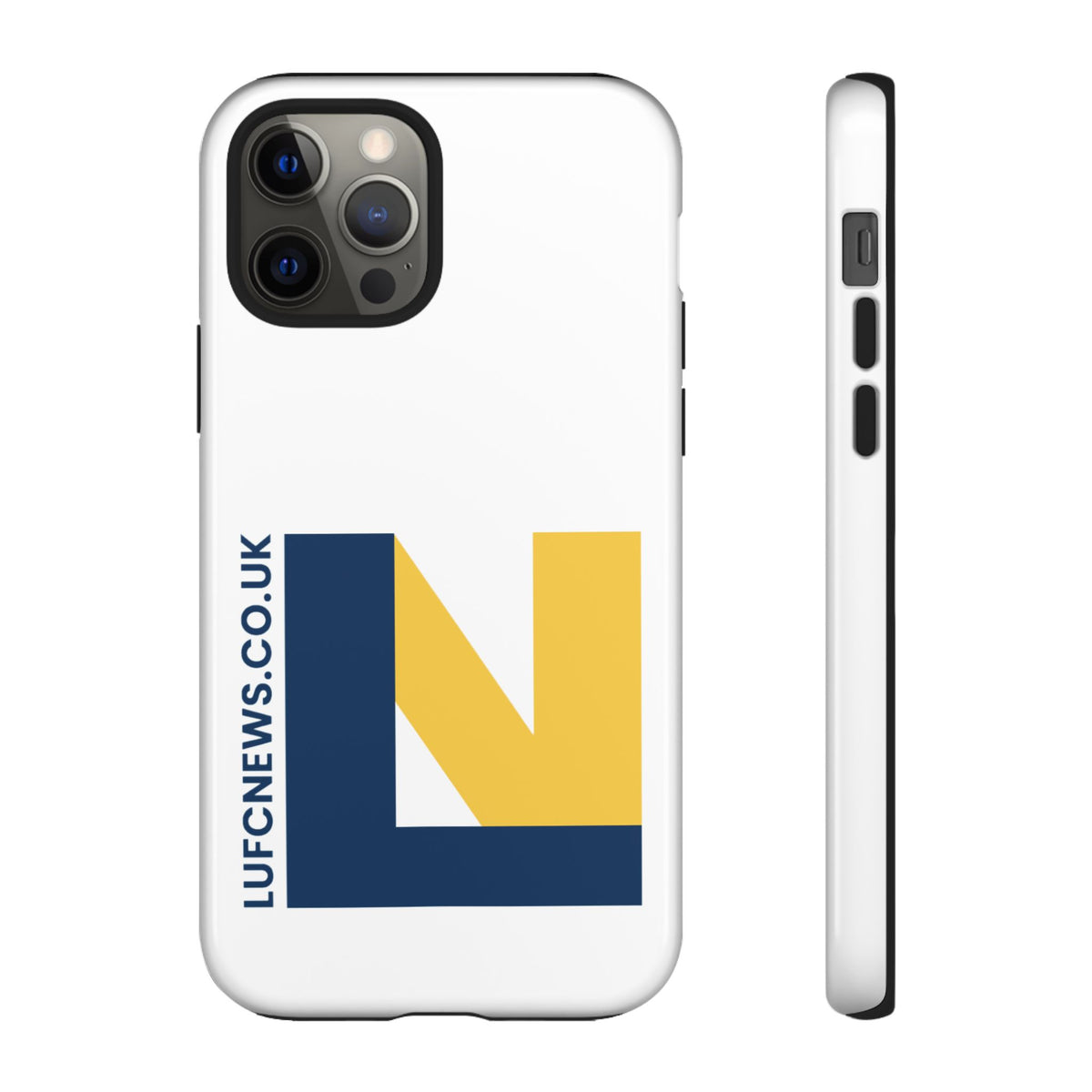 Leeds United 'LUFCNEWS.CO.UK' Phone Case