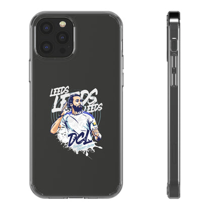 LUFC News “LEEDS: Dominic  Calvert-Lewin” Clear Phone Case - Lufcnews.co.uk