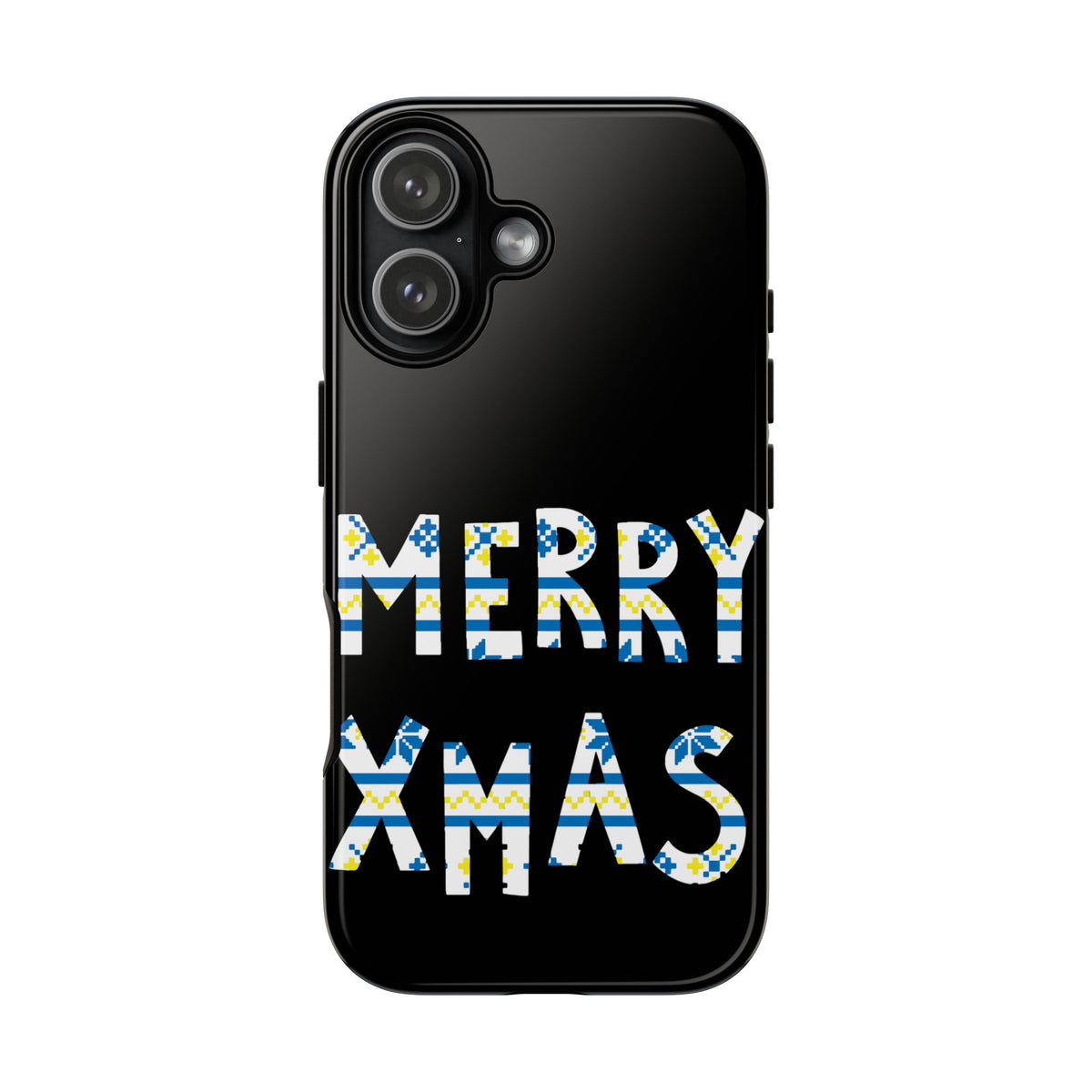 Leeds United 'Merry Xmas' Phone Case: Christmas Edition
