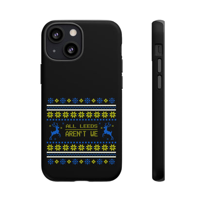 LUFC 'All Leeds Aren't We' Phone  Case: Christmas Edition
