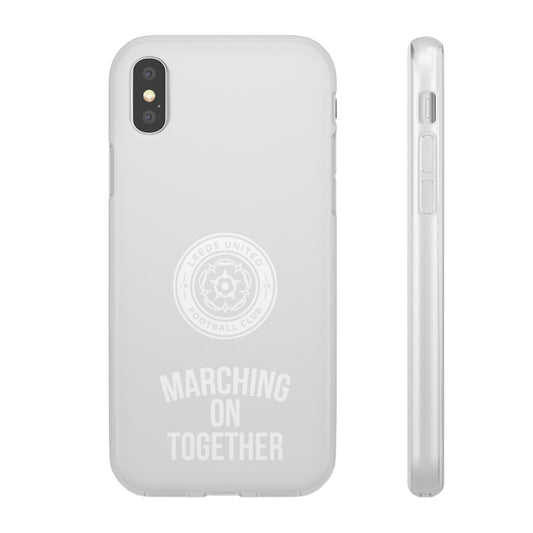 LUFC 'MARCHING ON TOGETHER' Flexi Case
