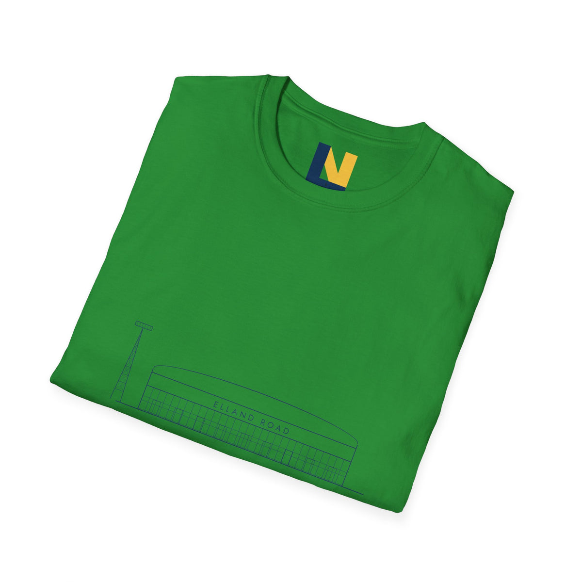 Elland Road Line Art Leeds T-Shirt