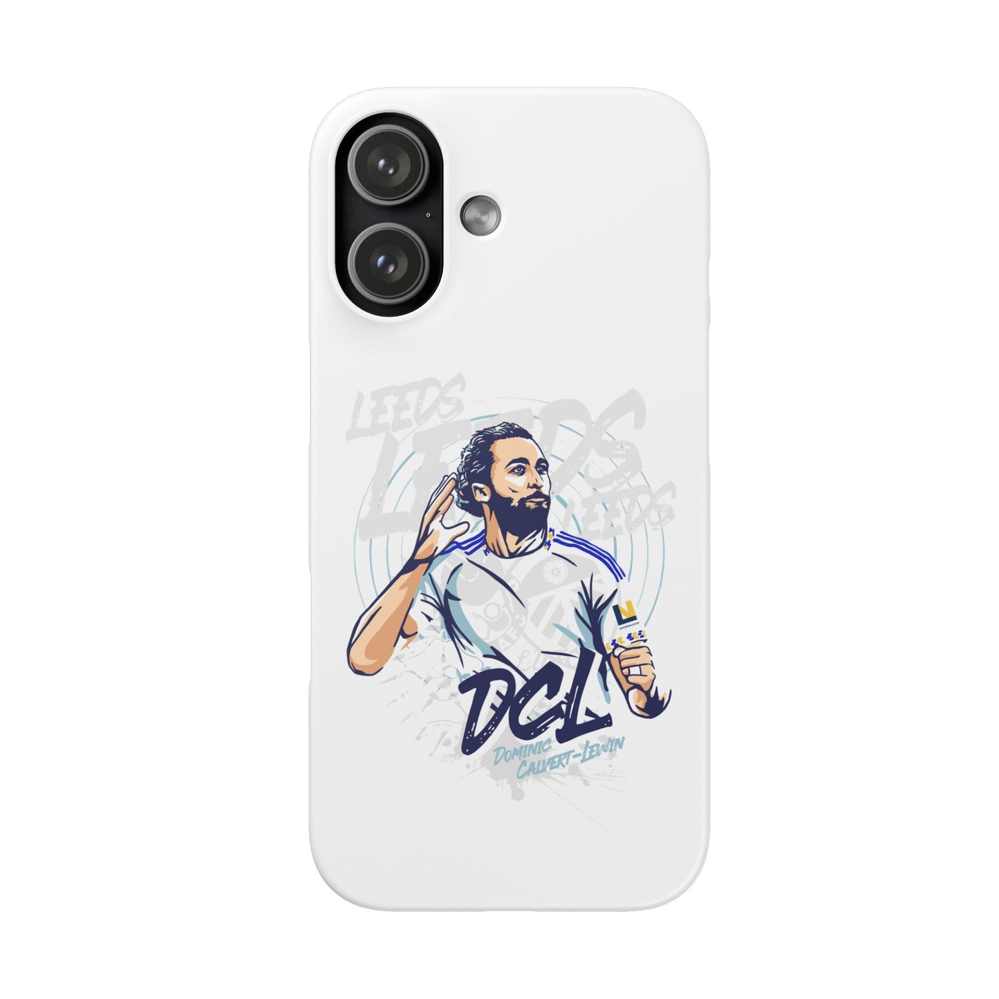 LUFC News “LEEDS: Dominic  Calvert-Lewin” Snap Case - Lufcnews.co.uk