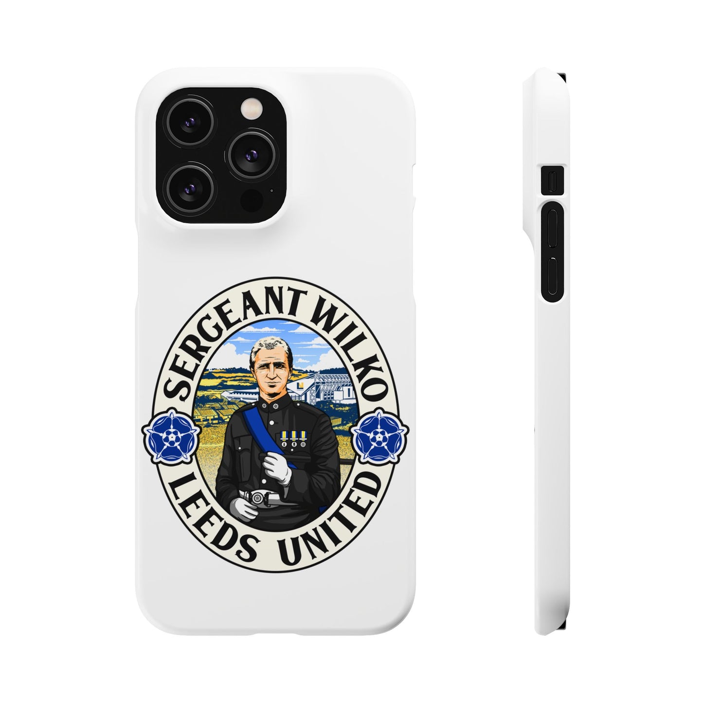 LUFC "SERGEANT WILKO" Leeds  United: Snap Case