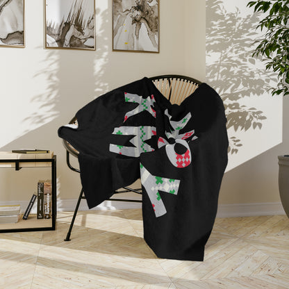 LUFC Christmas Velveteen Sports Blanket “MERRY XMAS” Christmas Edition