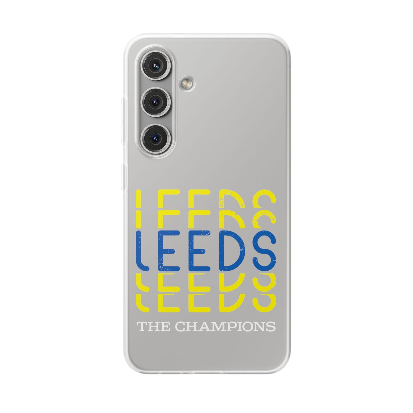 LUFC 'LEEDS The Champions' Flexi  Case