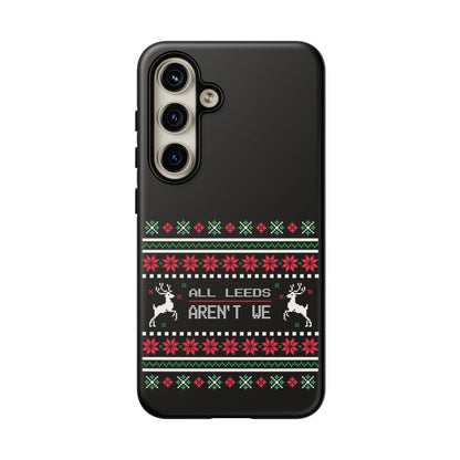 LUFC 'All Leeds Aren't We' Phone  Case: Christmas Edition - Lufcnews.co.uk