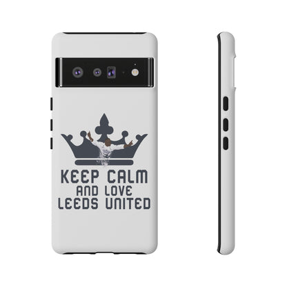 Tøft telefonveske - Keep Calm and Love Leeds United