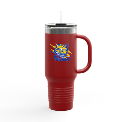 LUFC “AO Tanaka” 40oz Insulated  Travel Mug: Premium Stainless Steel  Drinkware for Dedicated Fans