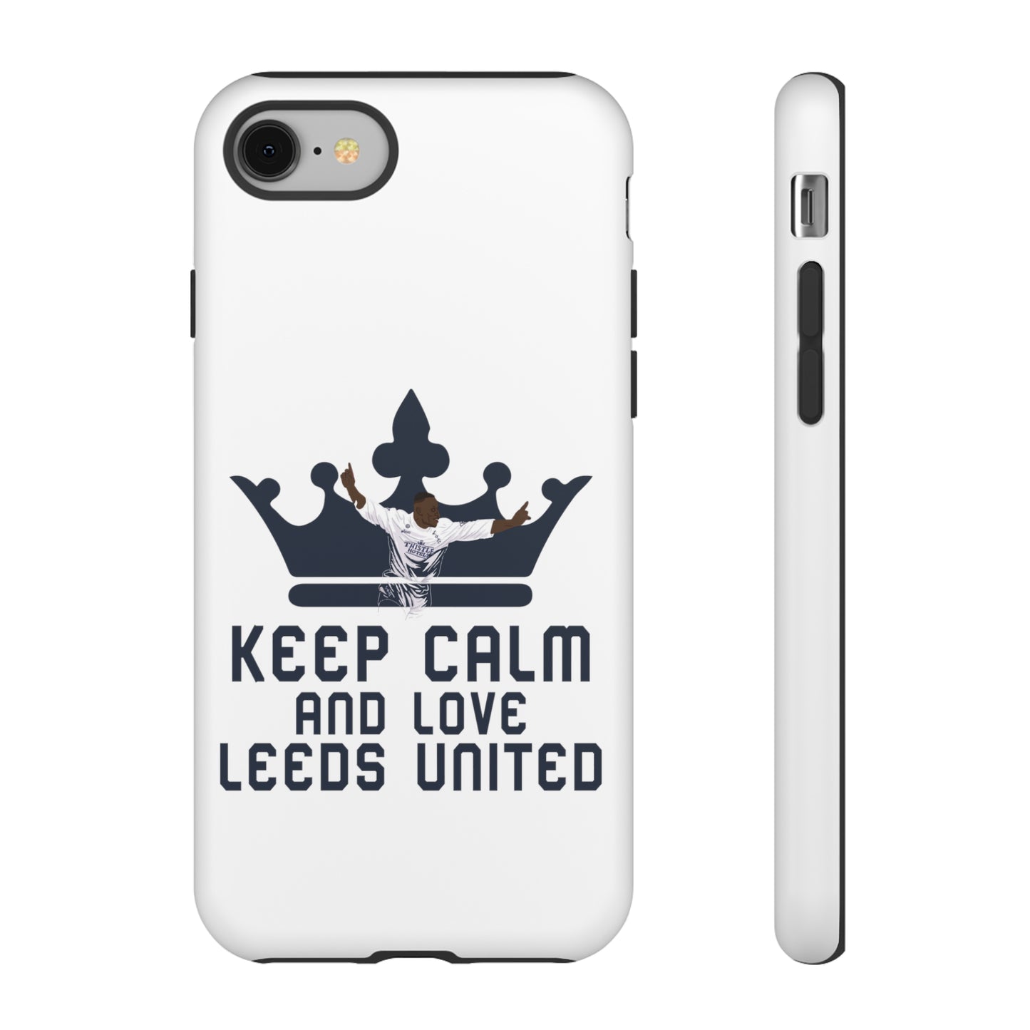 Tøft telefonveske - Keep Calm and Love Leeds United