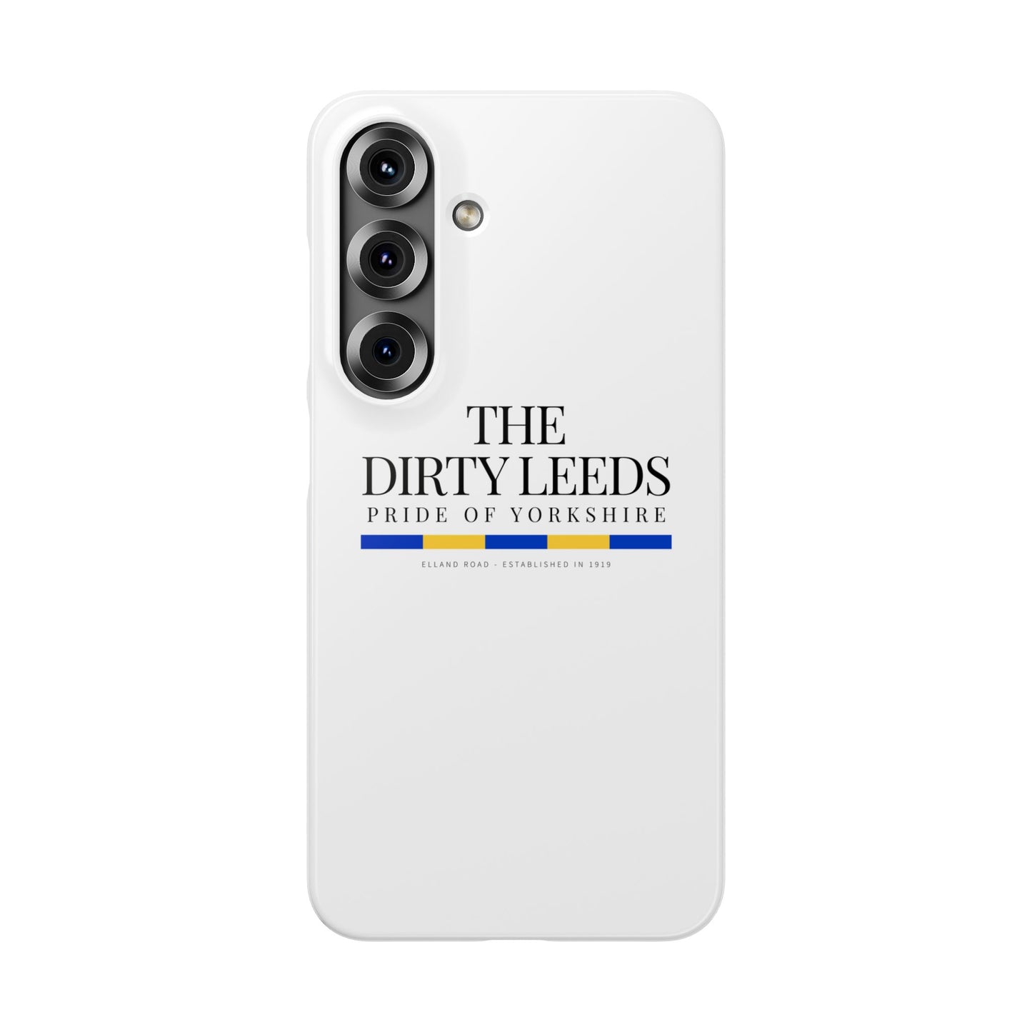 LUFC “The Dirty Leeds: Pride of  Yorkshire” Snap Case