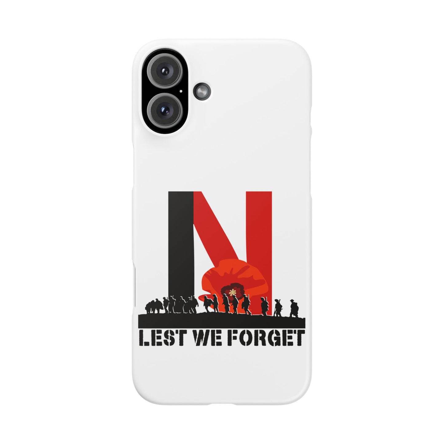 Leeds United "LEST WE FORGET"  Snap Case