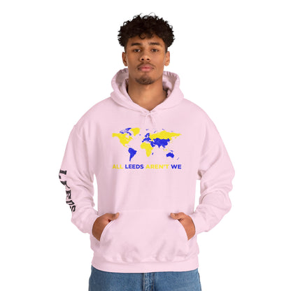 LUFC World Map Hoodie Heavy  Blend™ Unisex