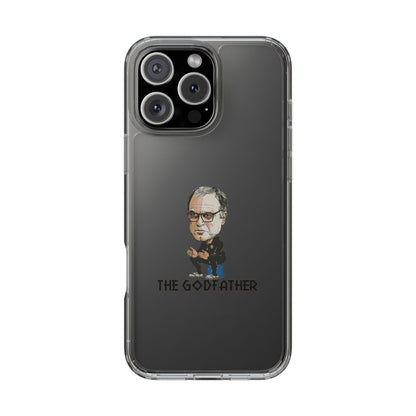 Clear Phone Case - Cartoon Bielsa the Godfather