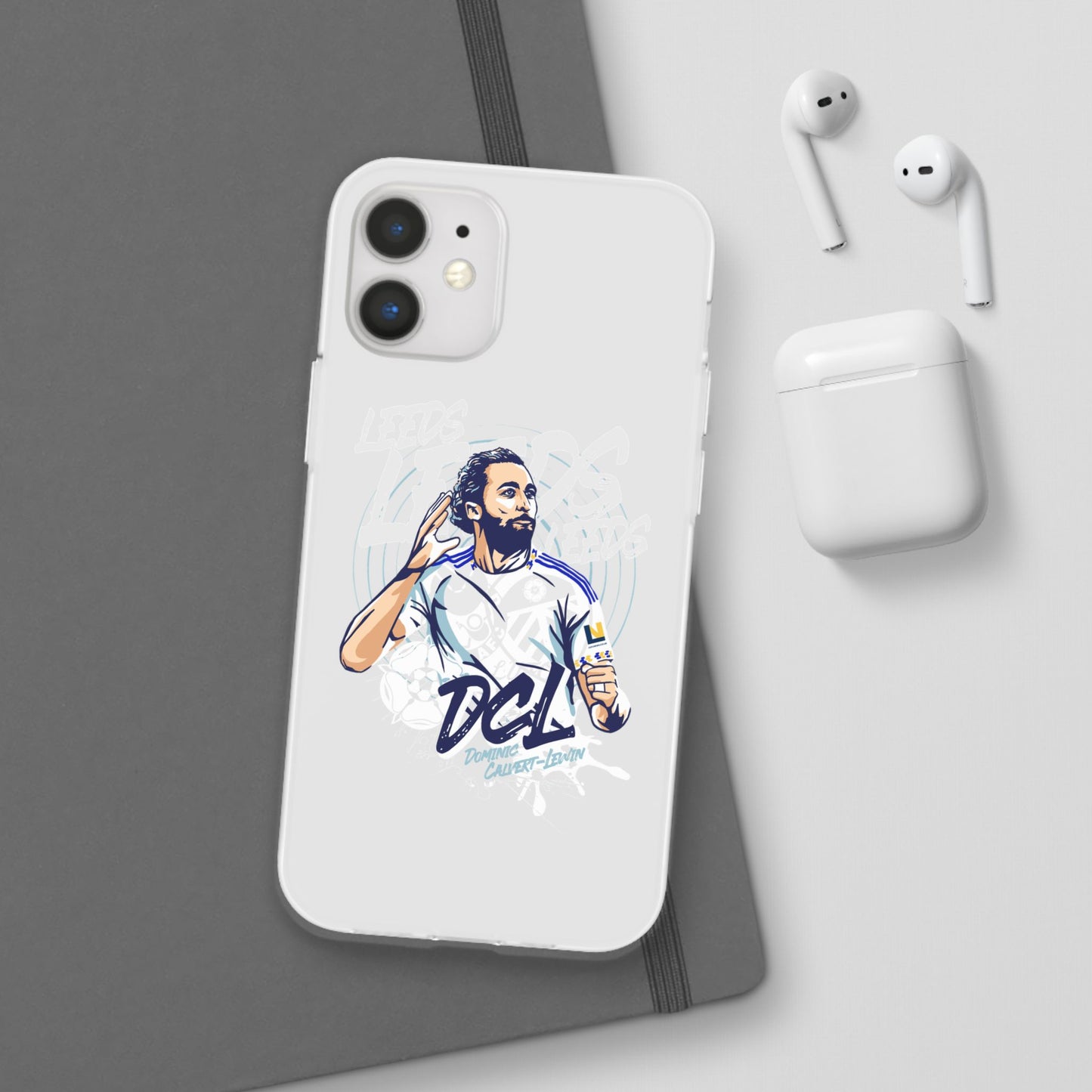LUFC News “LEEDS: Dominic  Calvert-Lewin” Flexi Case - Lufcnews.co.uk