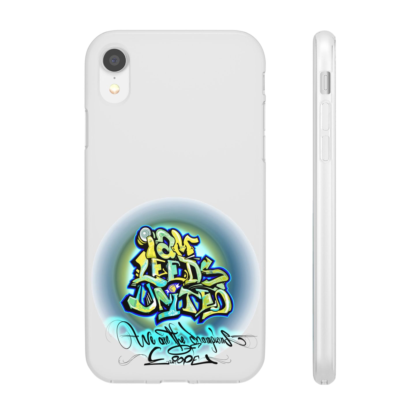 LUFC 'I Am LEEDS UNITED' Retro  Football: Flexi Case