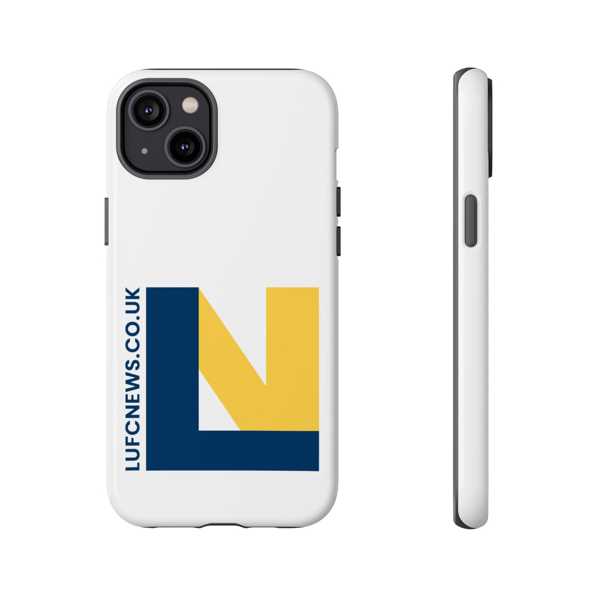 Leeds United 'LUFCNEWS.CO.UK' Phone Case