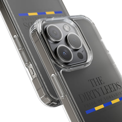 LUFC “The Dirty Leeds: Pride of  Yorkshire” Clear Phone Case - Lufcnews.co.uk