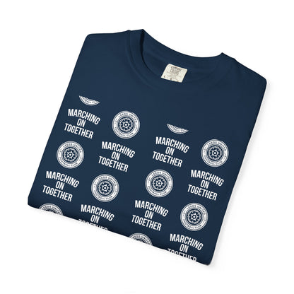 LUFC News Graphic Tee Garment-Dyed Unisex T-Shirt