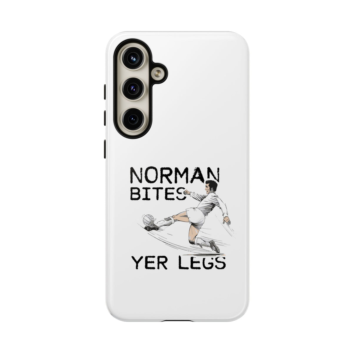 Leeds United NORMAN BITES 'YER LEGS' Phone Case