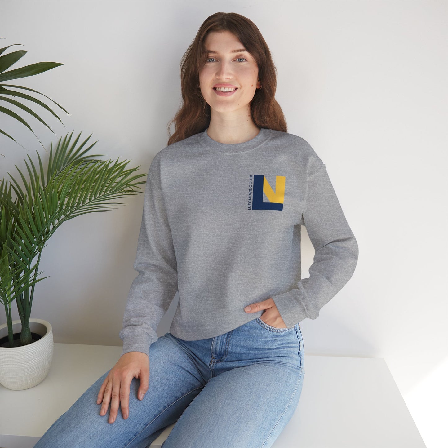 LUFC Everyday Comfort Sweatshirt  Heavy Blend™ Unisex