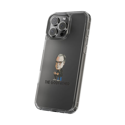 Clear Phone Case - Cartoon Bielsa the Godfather
