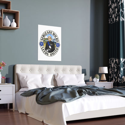 LUFC “Sergeant Wilko Leeds United”  Silk Poster