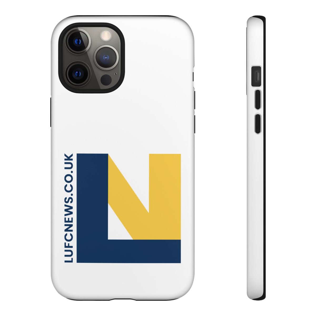 Leeds United 'LUFCNEWS.CO.UK' Phone Case