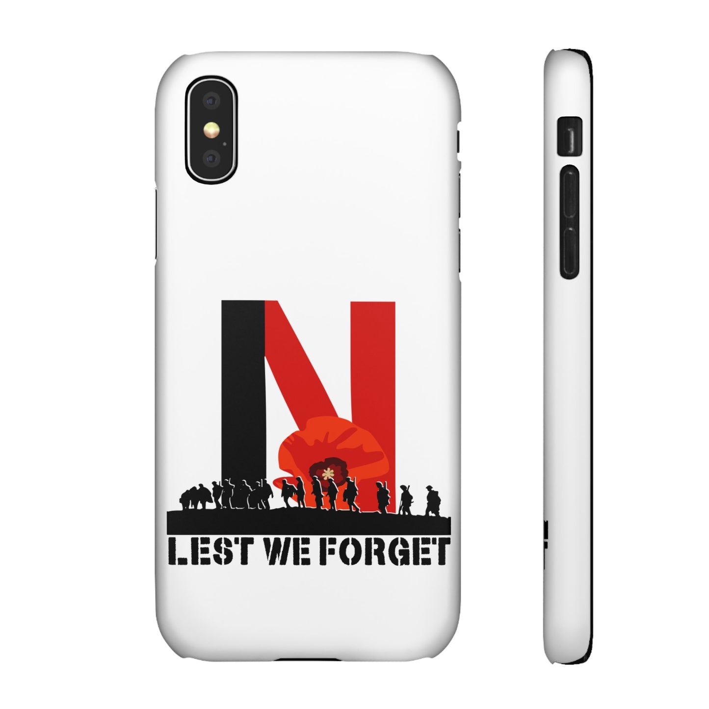 Leeds United "LEST WE FORGET"  Snap Case