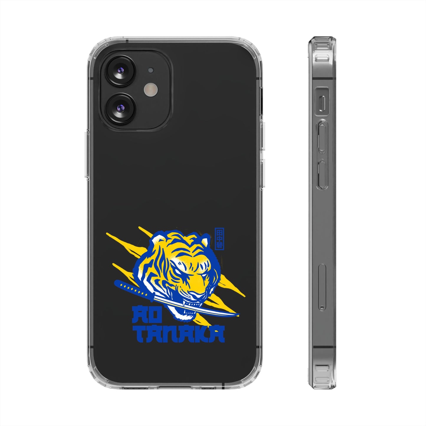 Leeds United “AO TANAKA” Clear  Impact-Resistant Case