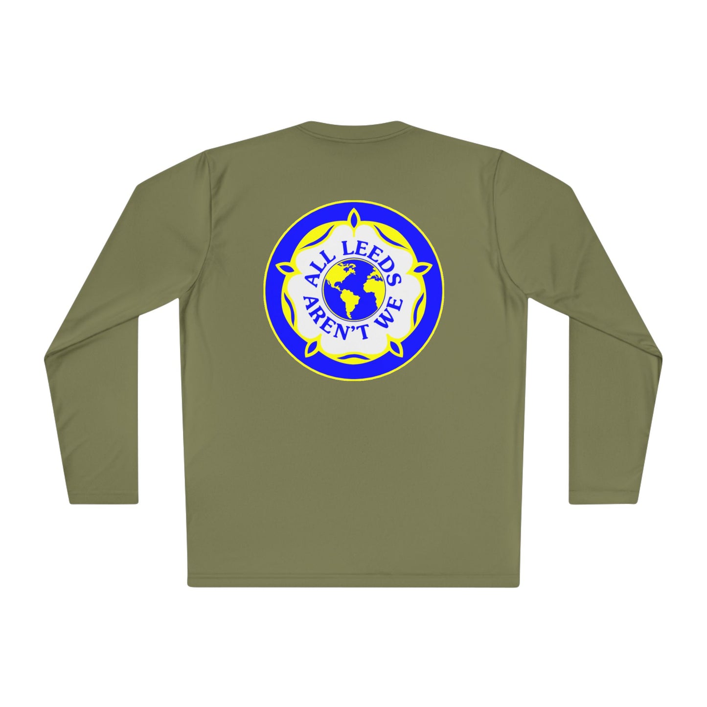 Leeds Unisex Long Sleeve T-Shirt: Earthy Emblem Edition