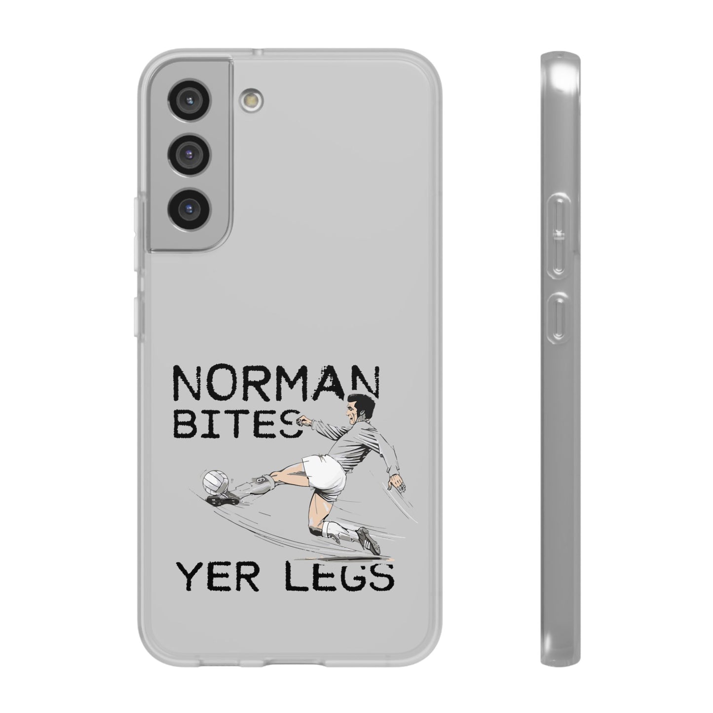 LUFC Norman Bites 'YER LEGS’ Flexi  Case