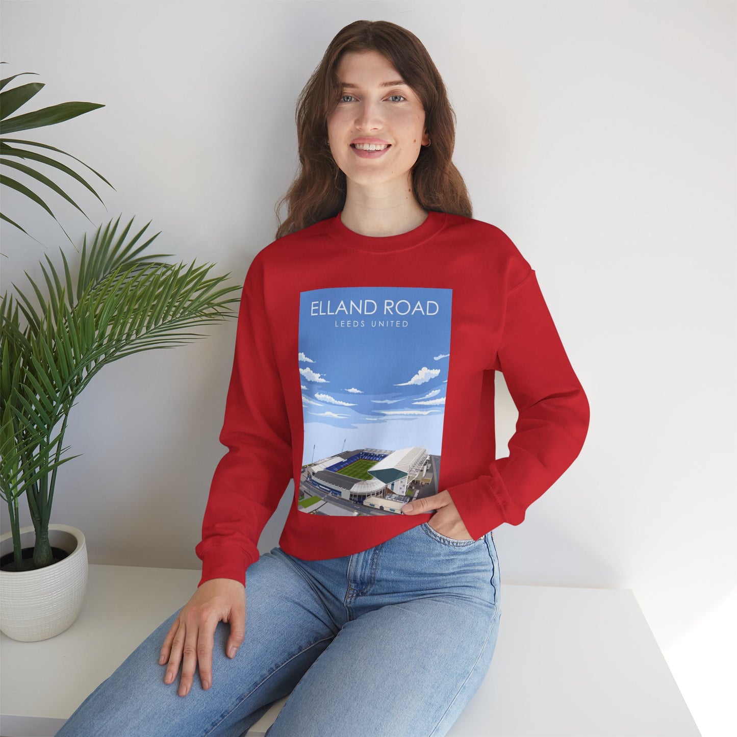 LUFC “Elland Road Aerial” Sweatshirt