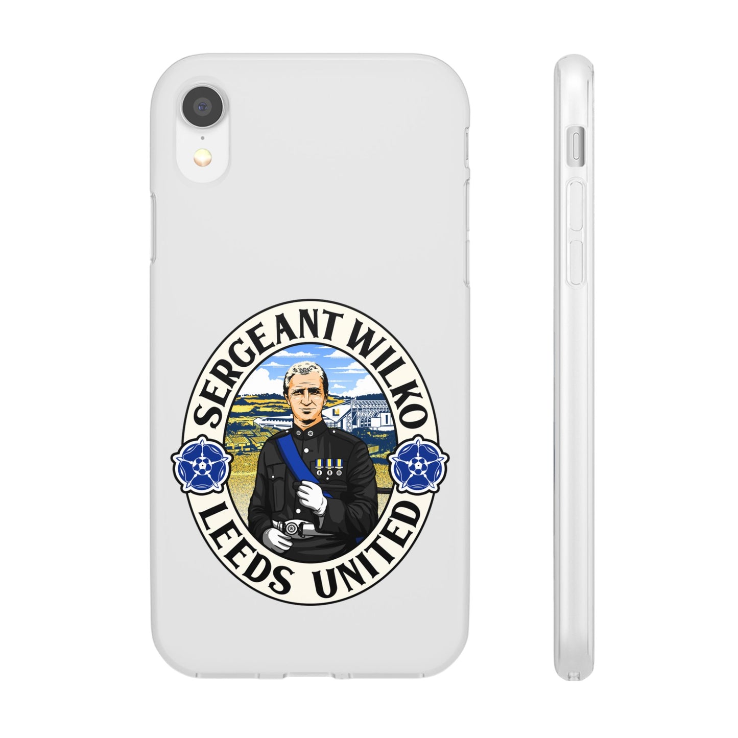 Leeds United 'SERGEANT WILKO'  Retro Football: Flexi Case