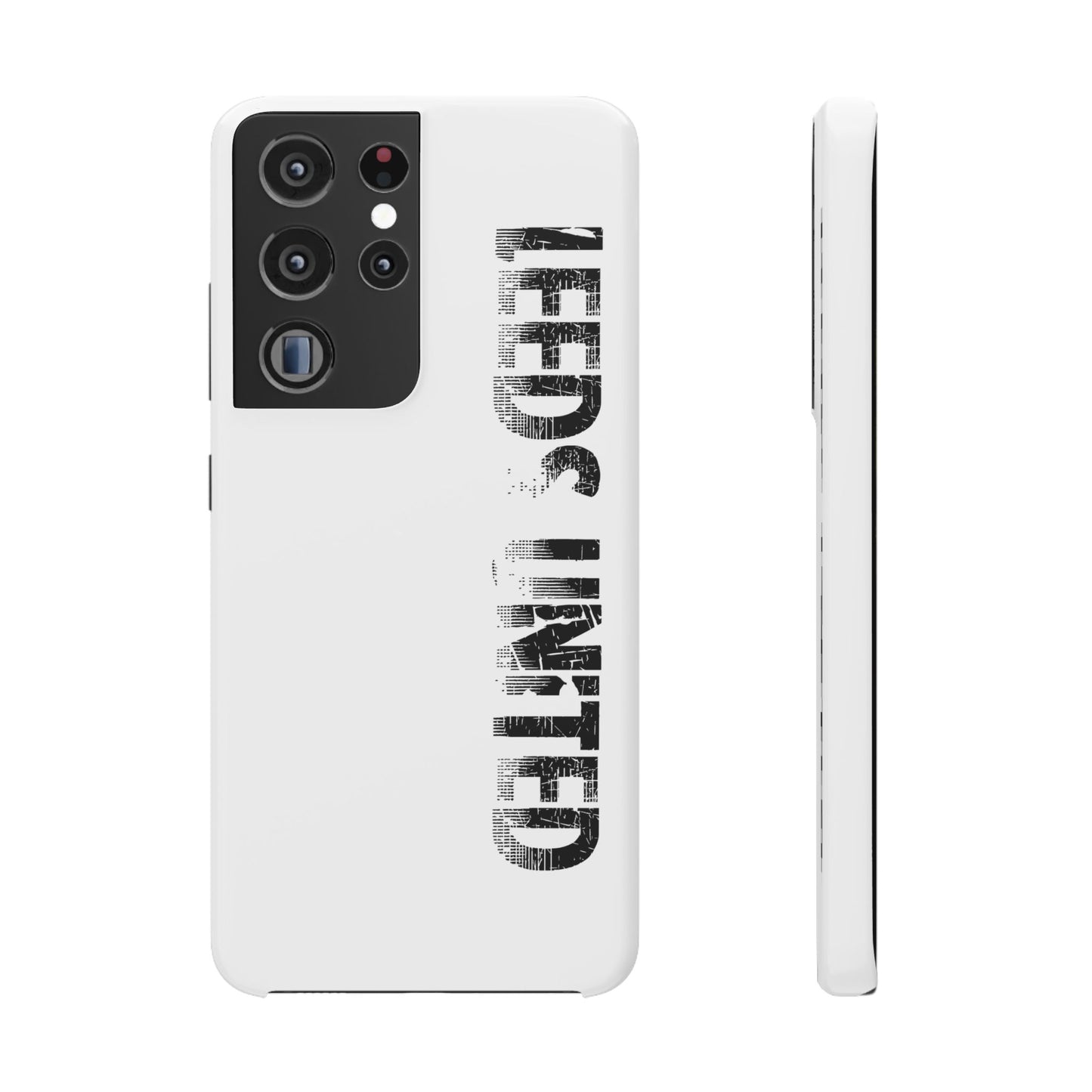 04 Snap Phone Case — "All Leeds Aren't We" Blue & Yellow Emblem