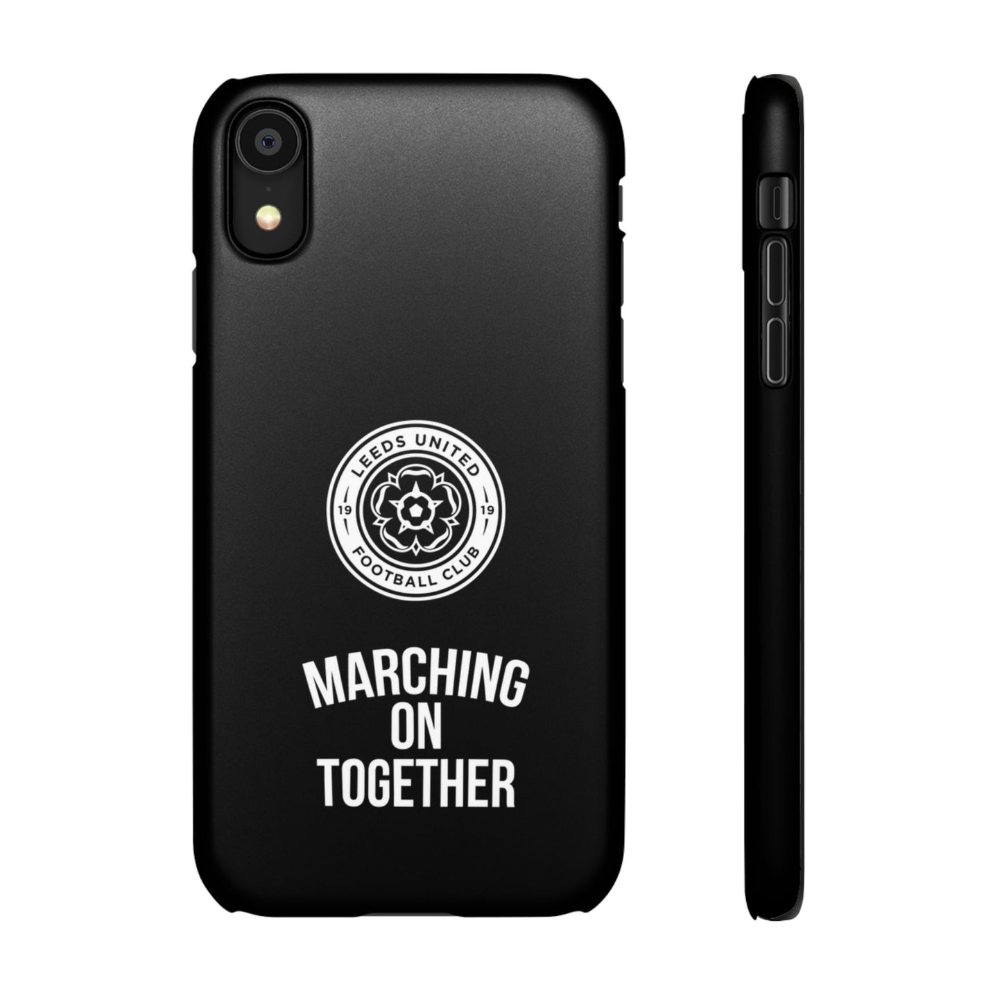 05 Snap Phone Case — "All Leeds Aren't We" Blue & Yellow Emblem