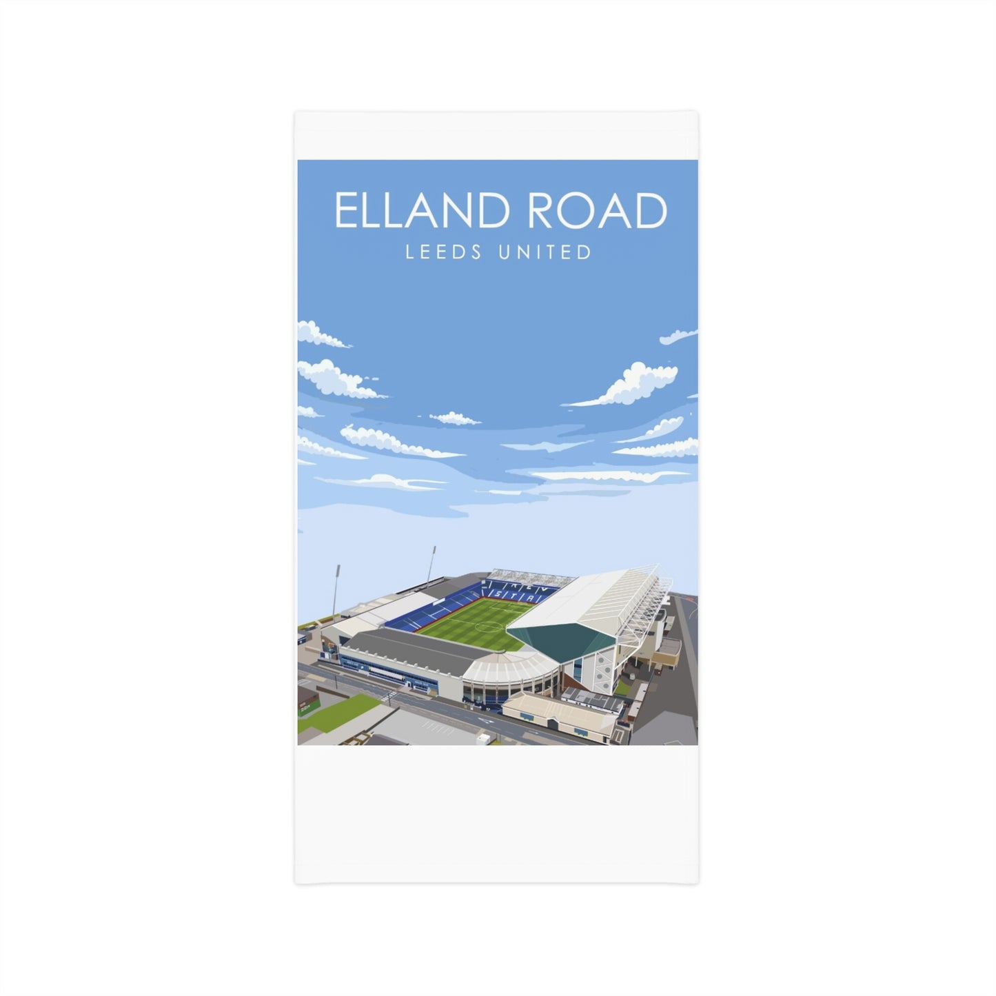 LUFC “Elland Road Leeds United”  Winter Neck Gaiter Fleece-Lined  Athletic