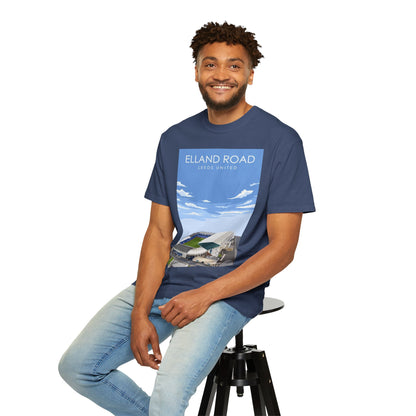 LUFC News Graphic Tee | Garment-Dyed Unisex T-Shirt