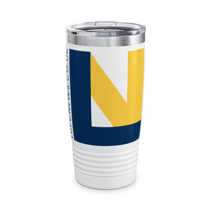 LUFC “LUFCNEWS.CO.UK” 20oz  Tumbler: Bold Design for True Leeds  Fans