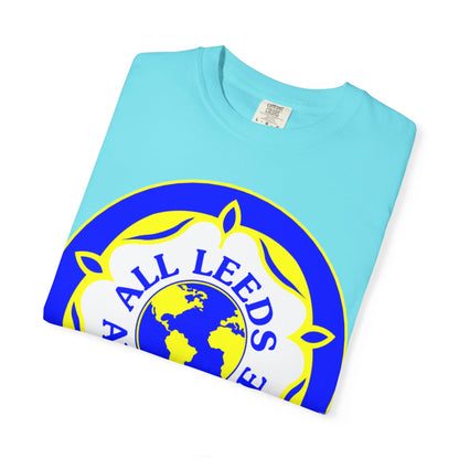 LUFC “All Leeds Aren’t We” Globe  Tee: Unisex Supporters Edition