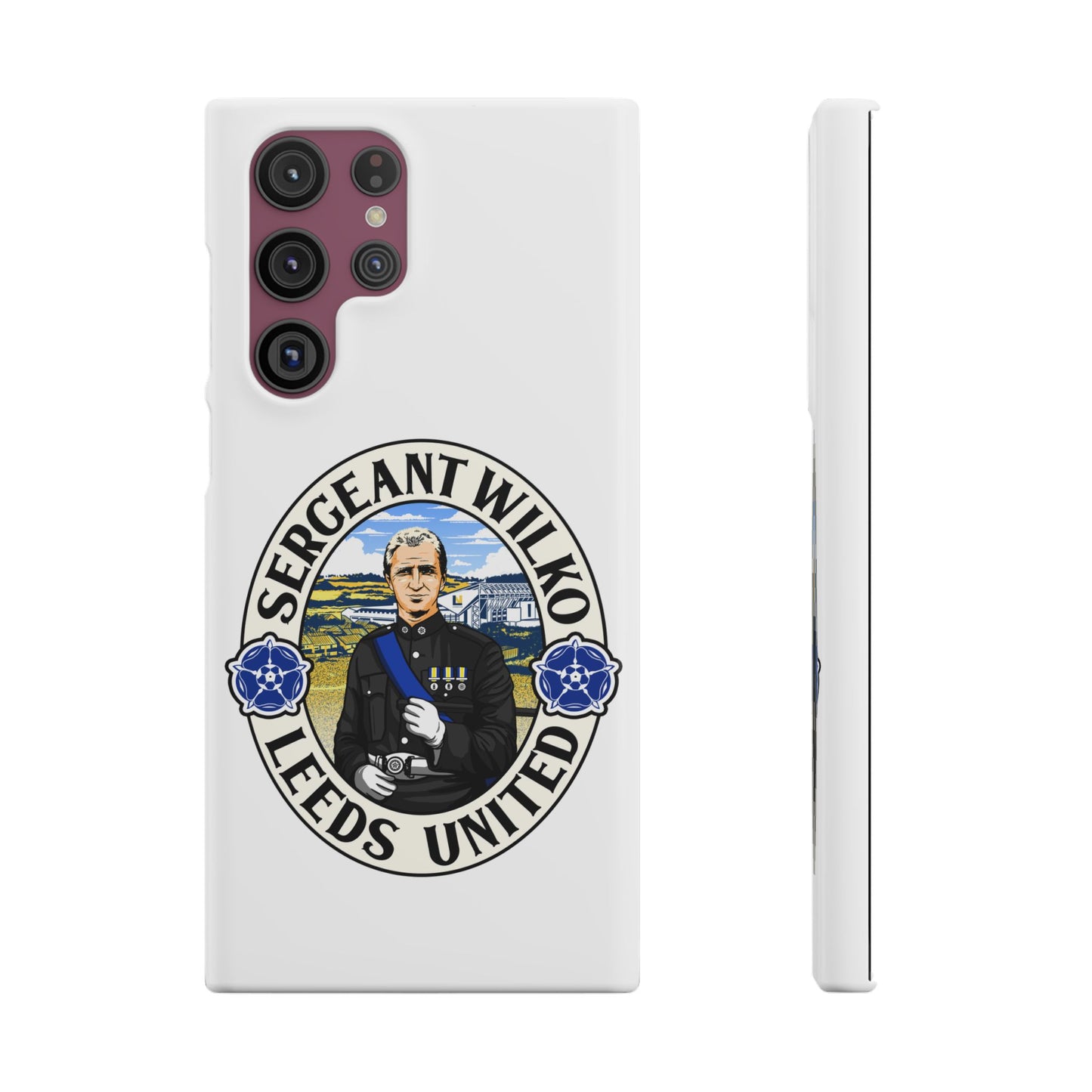 LUFC "SERGEANT WILKO" Leeds  United: Snap Case