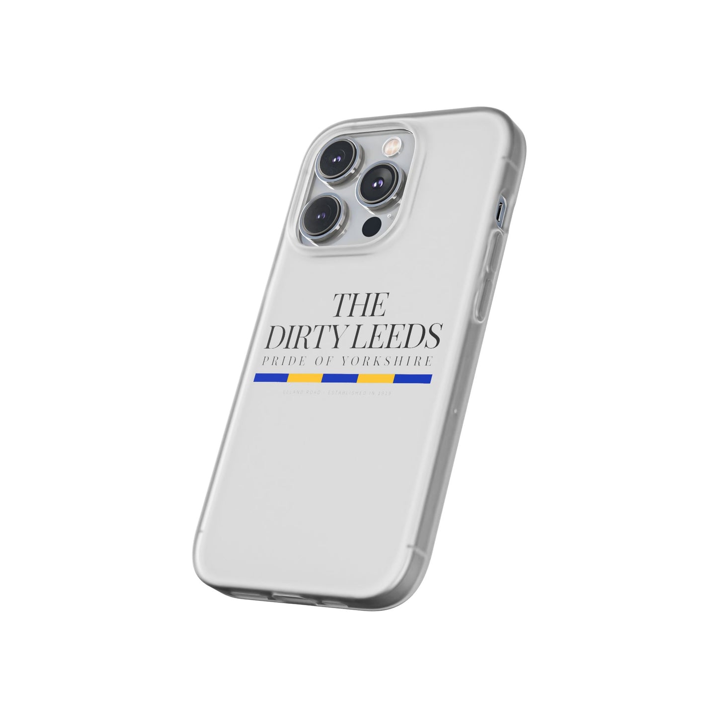 LUFC “The Dirty Leeds: Pride of  Yorkshire” Flexi Phone Case - Lufcnews.co.uk