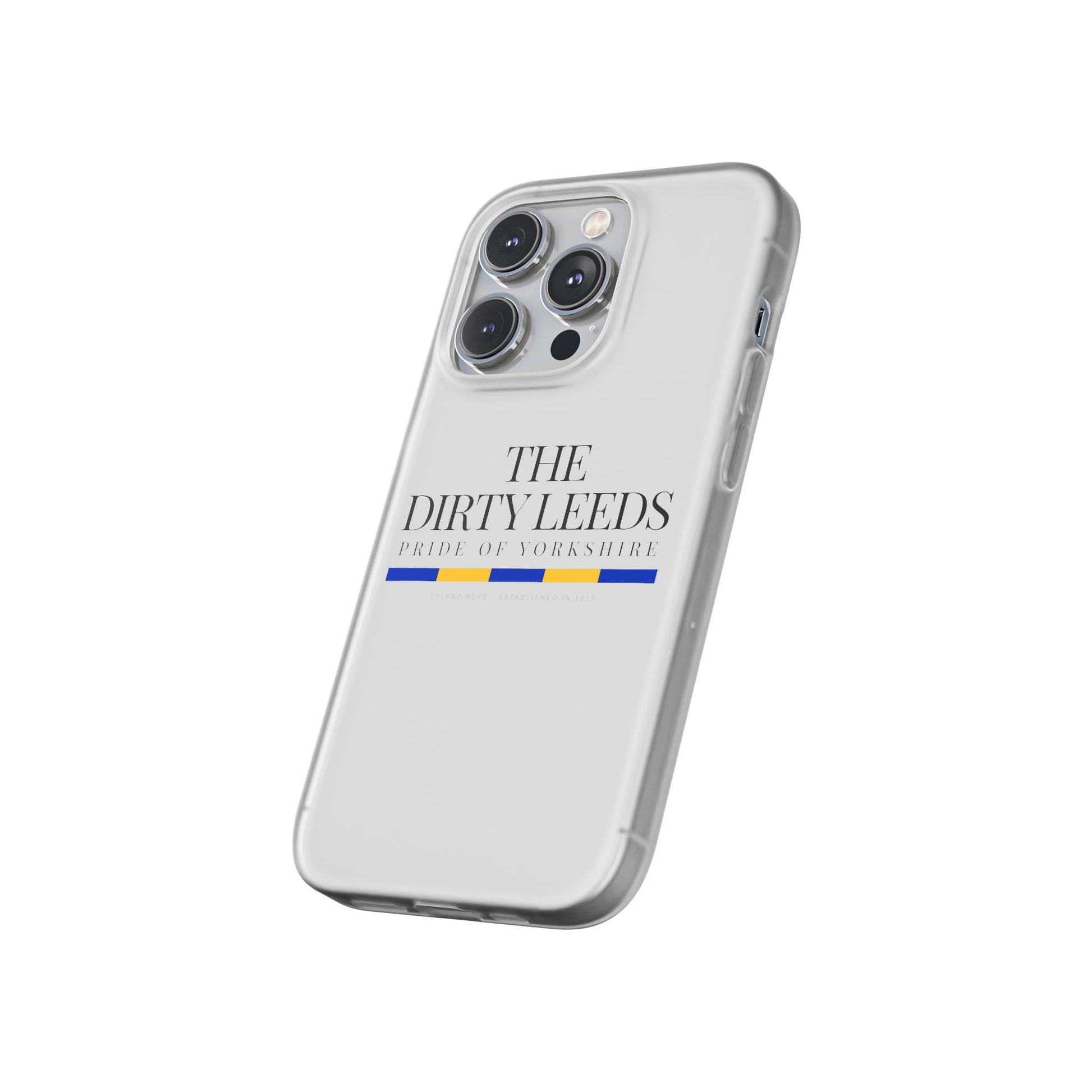 LUFC “The Dirty Leeds: Pride of  Yorkshire” Flexi Phone Case - Lufcnews.co.uk