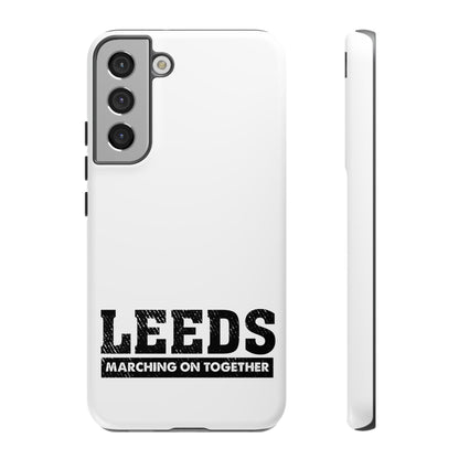 LUFC 'LEEDS: Marching On Together'  Phone Protective Cover - Lufcnews.co.uk