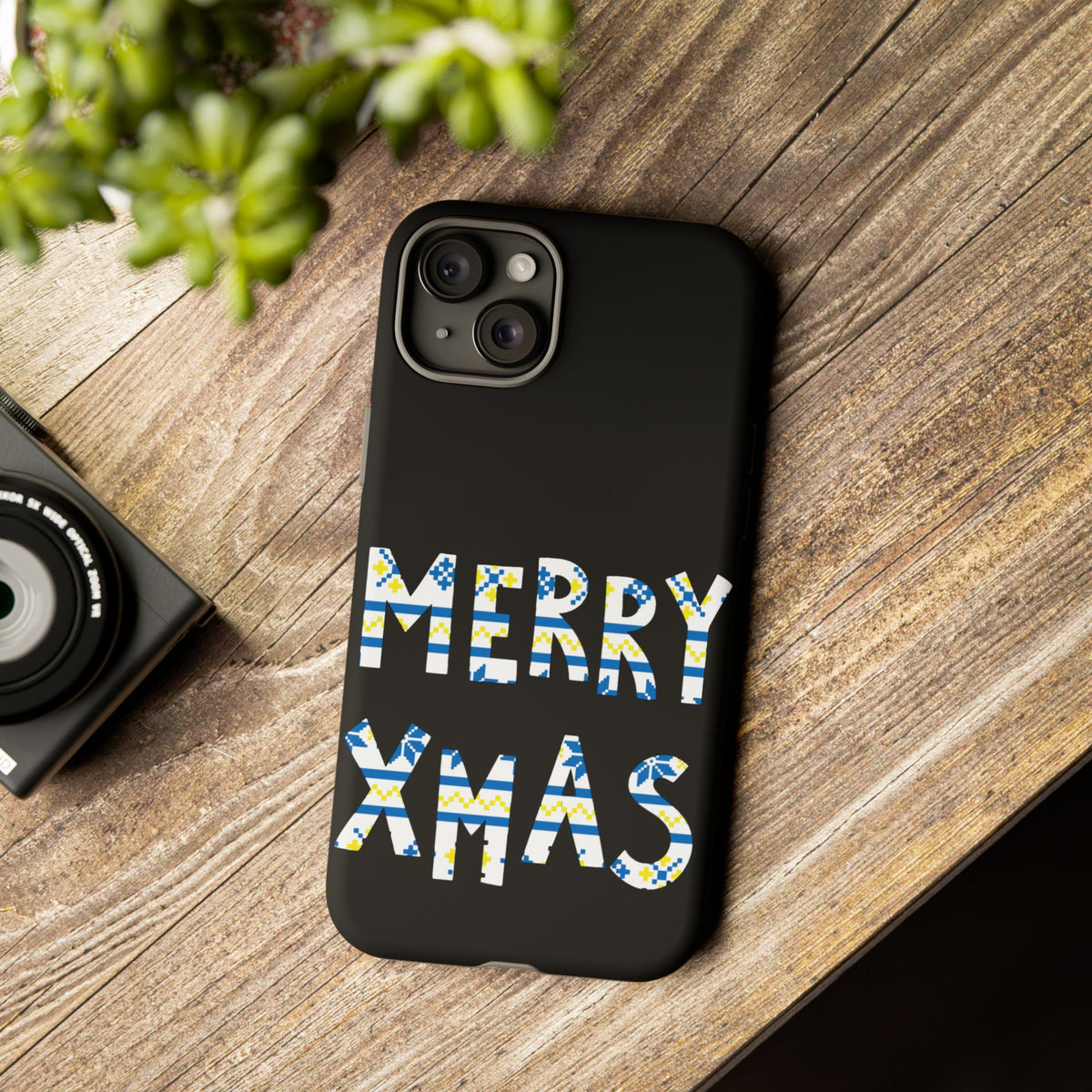 Leeds United 'Merry Xmas' Phone Case: Christmas Edition