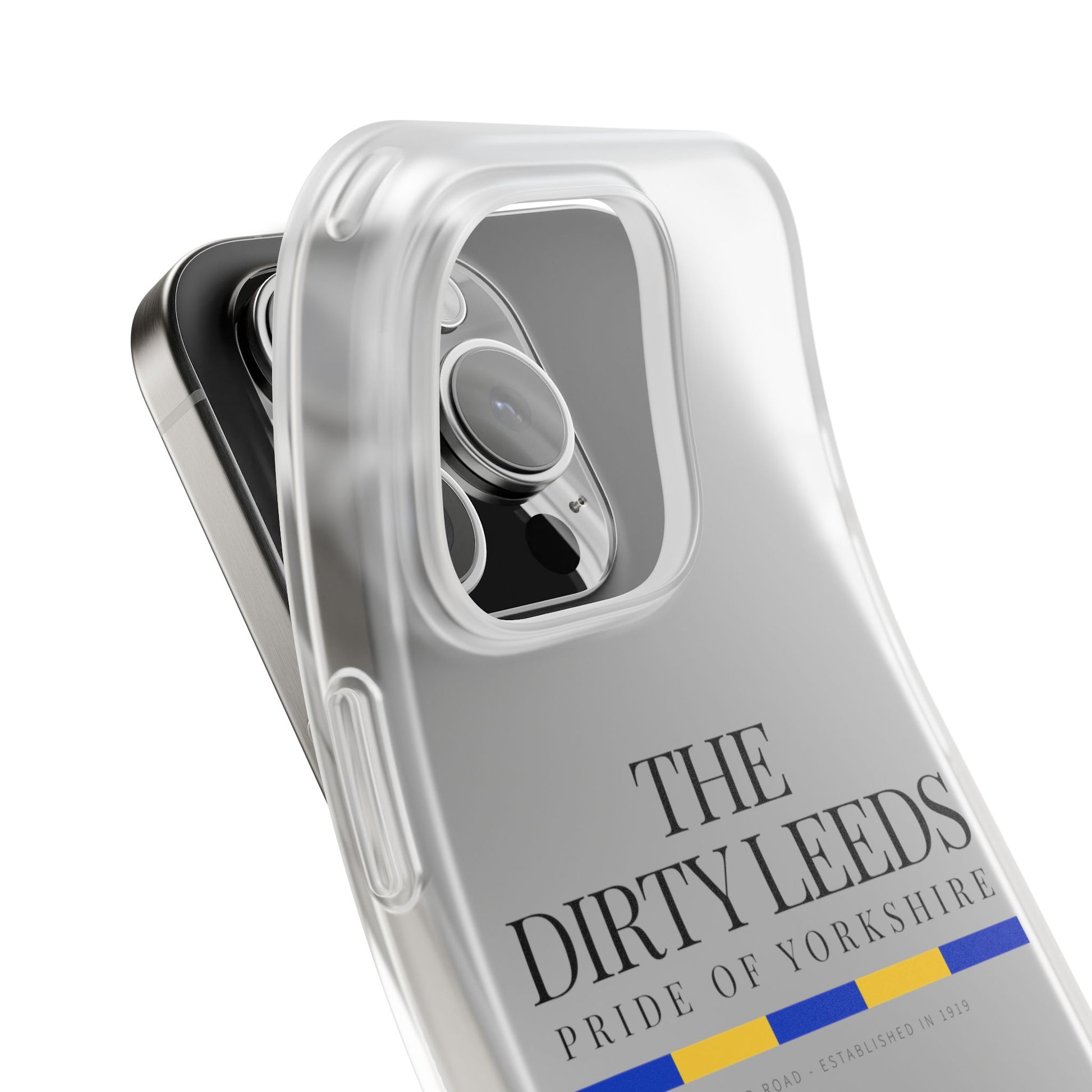 LUFC “The Dirty Leeds: Pride of  Yorkshire” Flexi Phone Case - Lufcnews.co.uk