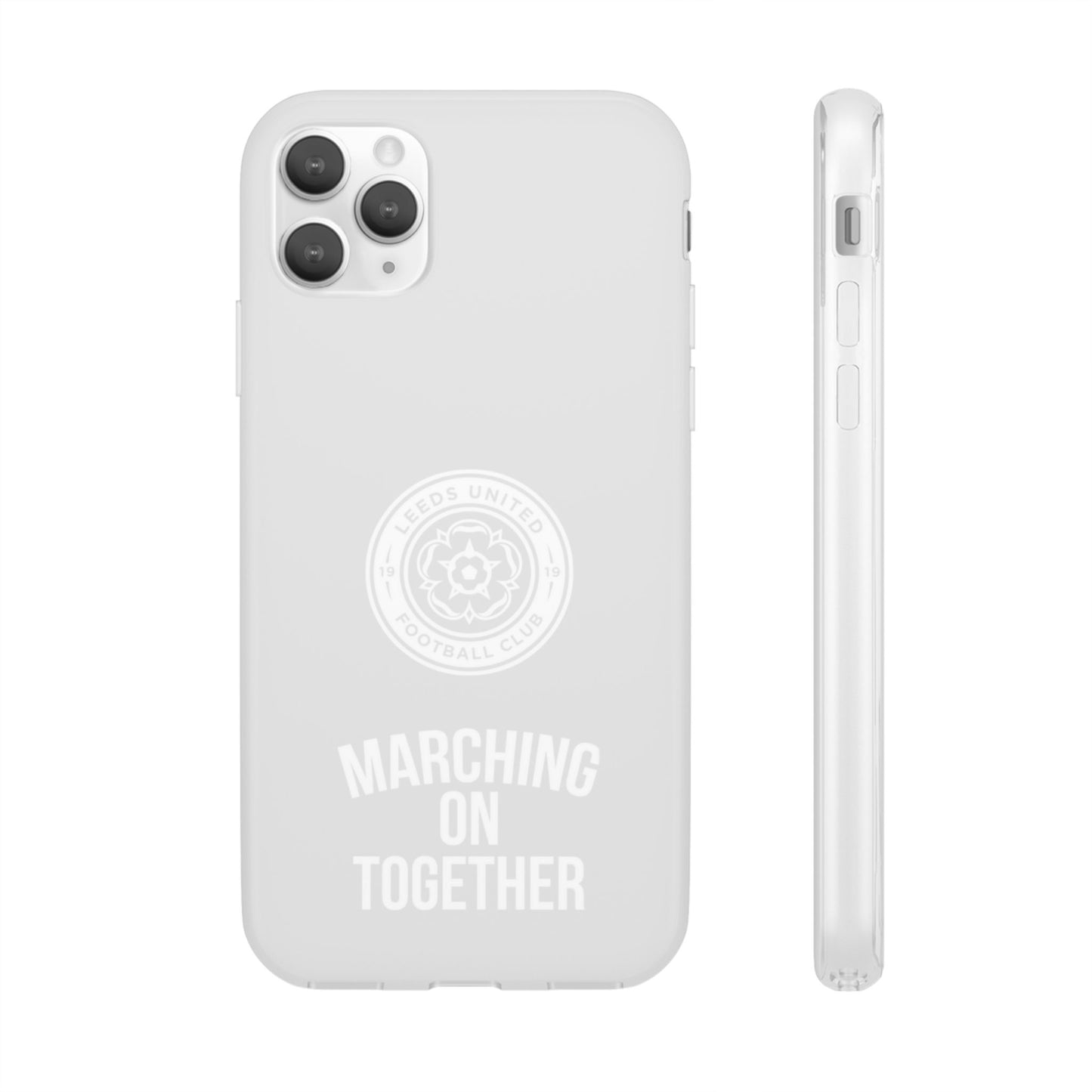 LUFC 'MARCHING ON TOGETHER' Flexi Case
