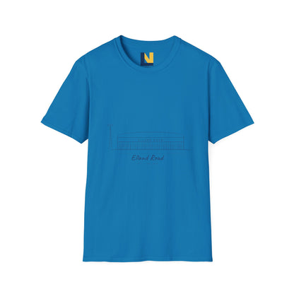 Elland Road Line Art Leeds T-Shirt