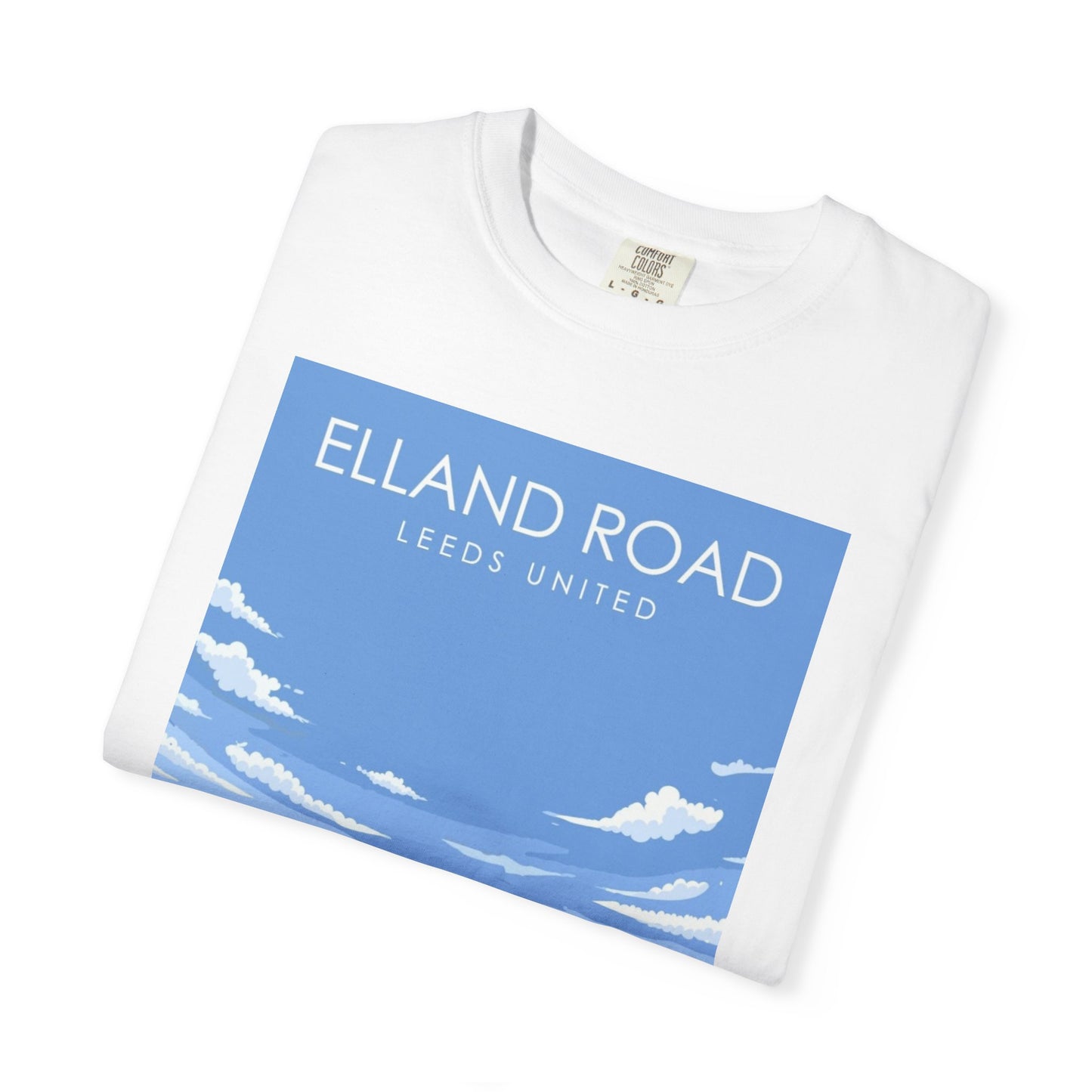 LUFC News Graphic Tee | Garment-Dyed Unisex T-Shirt
