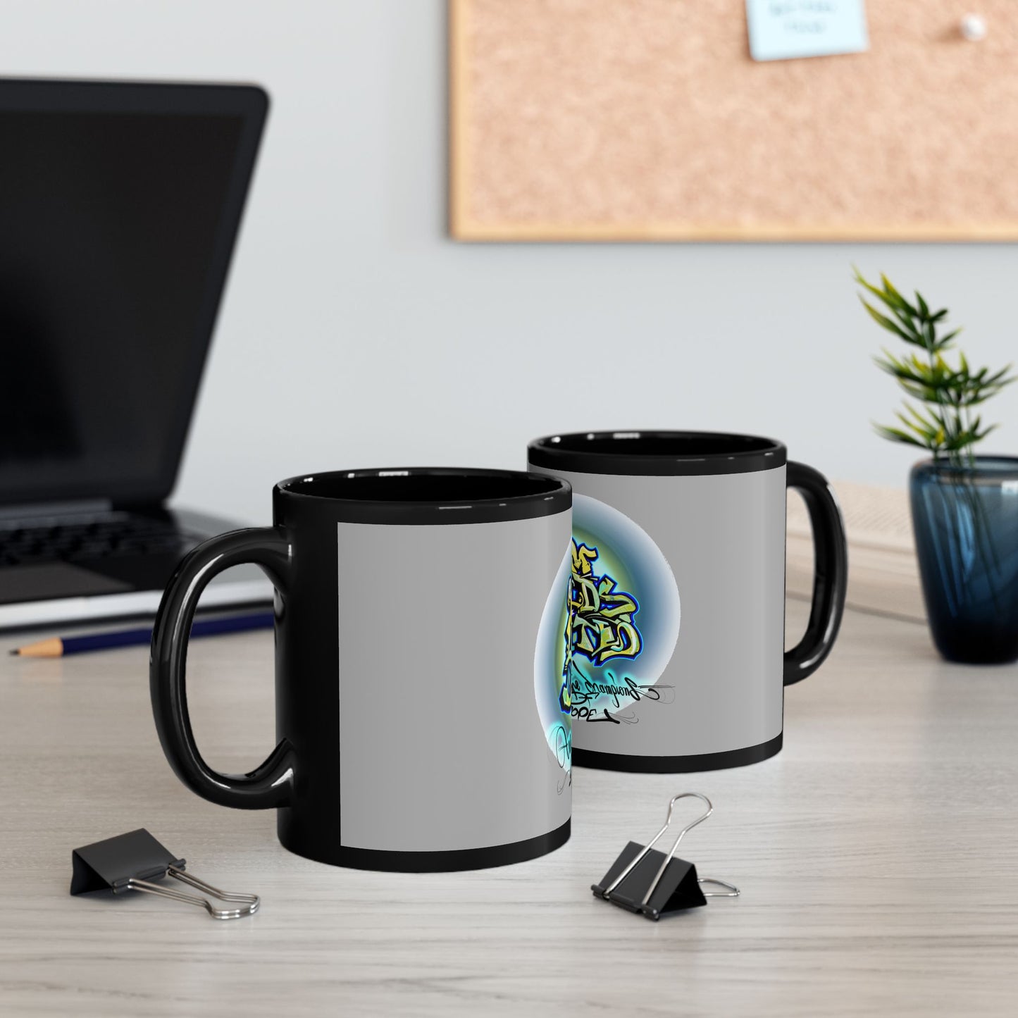 Leeds United Graffiti Mug: “All Leeds Aren’t We” Coffee Cup